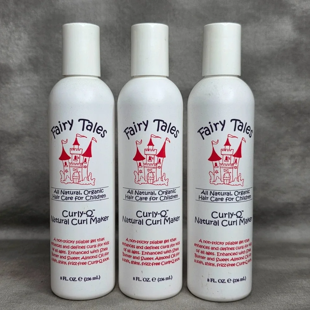 (X3) Fairy Tales Curly-Q‎ Natural Curl Maker Gel 8 fl oz